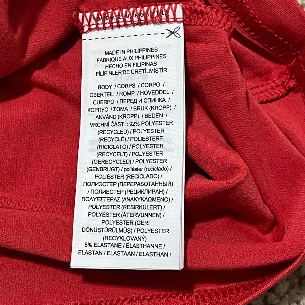 RLX Ralph Lauren Sweatshirt Mens XL Red Navy Colorblock Golf Wicking 1/4 Zip - Picture 8 of 12